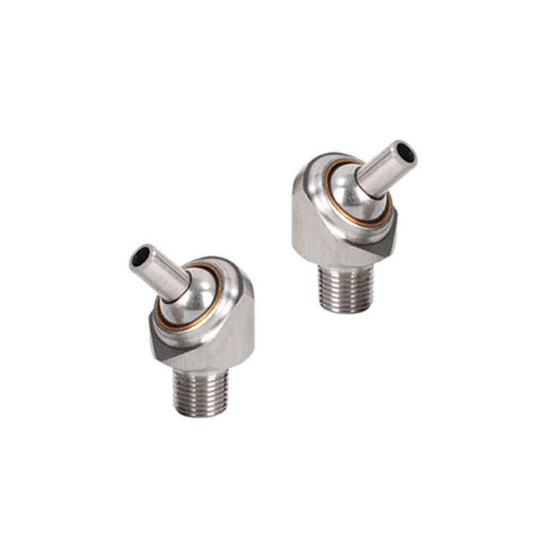 PGFUN 2 Pcs 1/8" PT x 10/30/50mm Coolant Pipe Adjustable 304 Stainless Steel Screw-in Coolant Nozzle High-Pressure Water Oil Cooling Tube for Lathe, Milling, CNC Machine (10mm) - Image 1